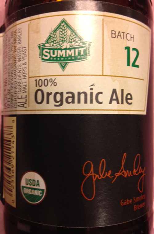 Organic Ale Batch 12